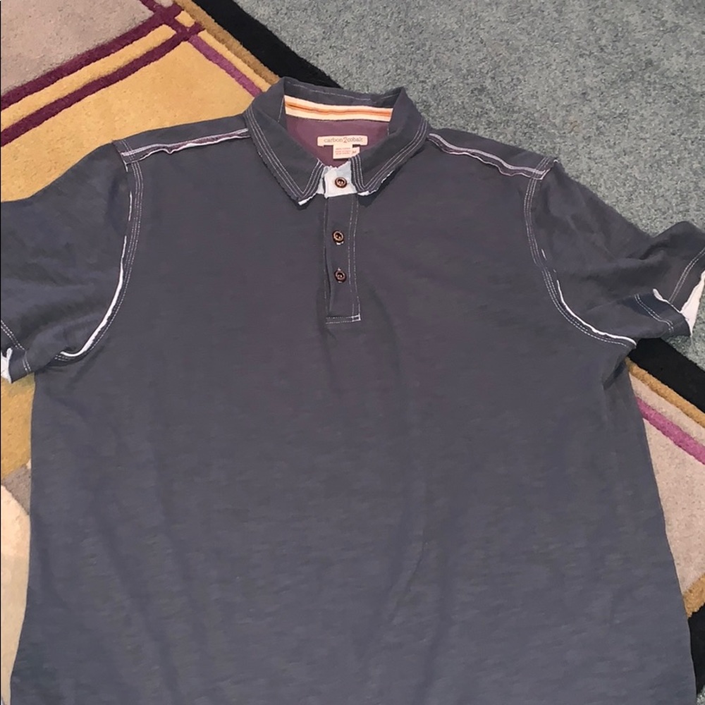 Carbon to Cobolt Polo Tee